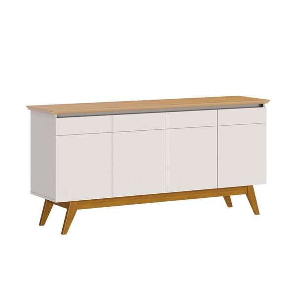 Buffet Classic 4 Pt Off White E Nature -Sthefani Moveis
