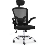 Cadeira De Escritório Moob Barcelona Giratória Ergonômica Com Sistema Relax Preta - Sthefani Moveis
