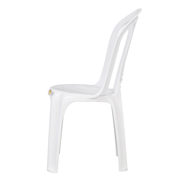 Cadeira de Jardim em Plástico 89x44cm Branco Atlântida Tramontina -Sthefani Moveis