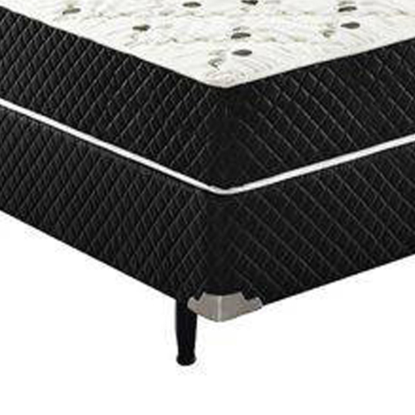 Cama Box Conjugado Casal Sp Móveis Espuma Ortopédica - 39x138x188cm -Sthefani Moveis